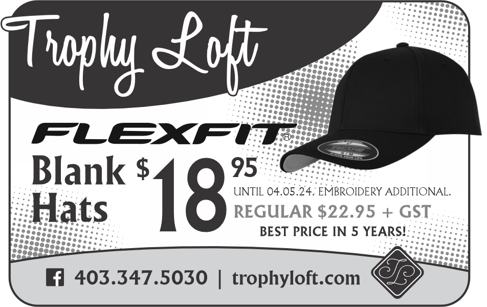 Trophy Loft ad. Promotional Items. trophyloft.com.
