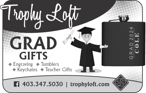 Trophy Loft ad. Promotional Items. trophyloft.com.